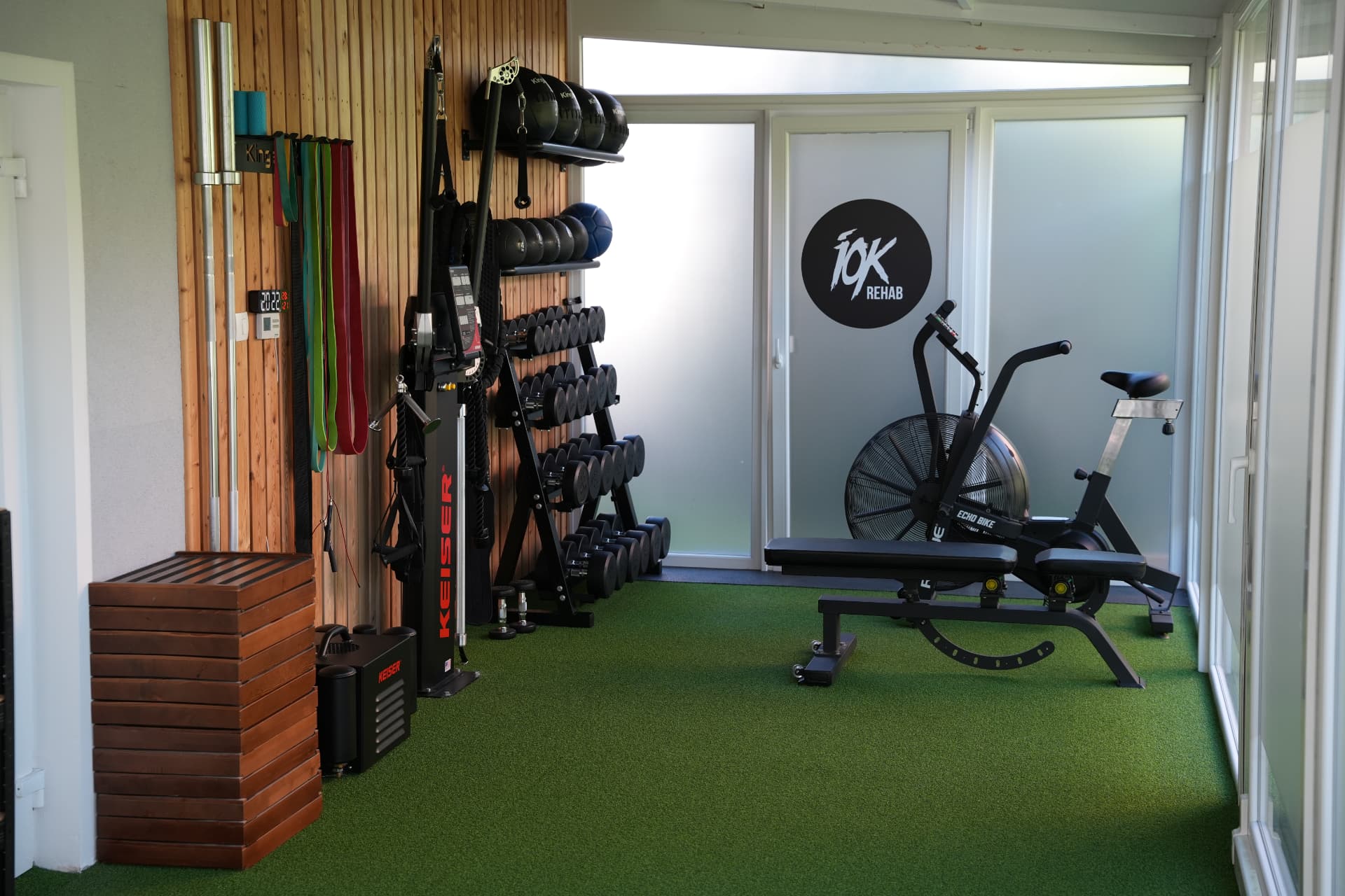 Interior of the IOK Rehab studio